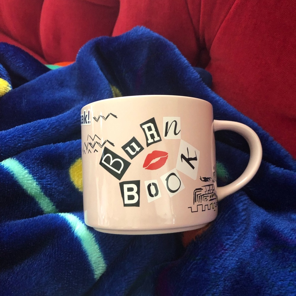 Mean Girls Burn Book 15oz Modern Mug Brand New